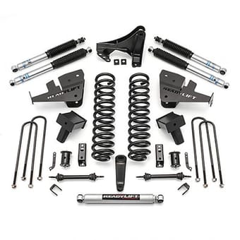 readylift 6.5" lift kit w/ bilstein shocks 2017-2021 ford f-250/f-350 diesel (1 piece drive shaft) 49-2762 - image