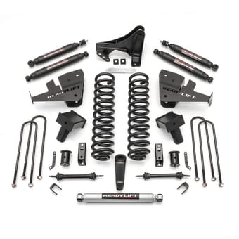 readylift 6.5" lift kit (2pc drive shaft only) w/ sst3000 shocks 2011-2020 ford f-250/f-350 diesel 4wd 49-2768 - image