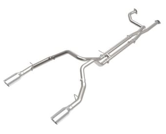 afe vulcan series 3in 304ss cat-back exhaust 21+ ram 1500 trx v8-6.2l w/ polishedtips 49-32084-p - image