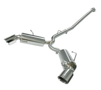 afe takeda 17-20 brz/frs/86 2.5in 304 stainless steel cat-back exhaust 49-36023-1p - image