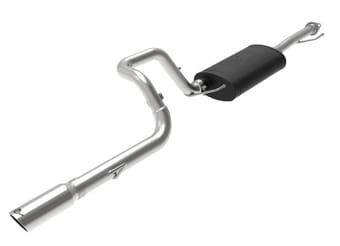 afe machforce xp 2.5in 304-ss exhaust cat-back w/ polished tip 10-20 toyota 4runner v6-4.0l 49-36040-1p - image