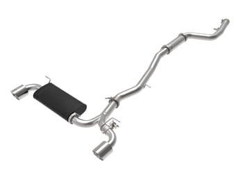 afe power takeda 2020-2022 toyota supra l6-3.0l (t) 3in-2.5in 304 ss cb exhaust polished tips 49-36043-p - image