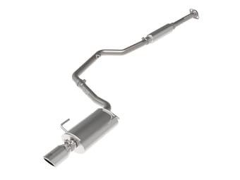 afe power takeda 12-16 subaru impreza 2.0l 2.5in 304ss cb exhaust w/ polished tips 49-36052-p - image