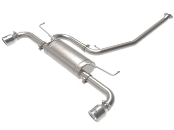 afe power 19-22 toyota rav4 l4-2.5l takeda 304 ss cat-back exhaust w/ polished tip 49-36053-p - image