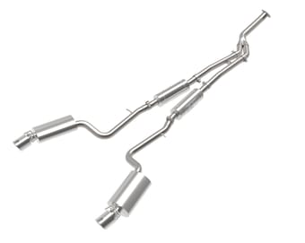 afe power takeda 16-17 lexus is200t // 18-22 is300 l4-2.0l (t) 2.5in-3in 304 ss cb exhaust w/polish tip 49-36059-p - image