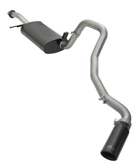 afe machforce xp 2-1/2in 304 ss cat back exhaust w/ black tips 2001-2016 nissan patrol (y61) 4.8l 49-36121-b - image