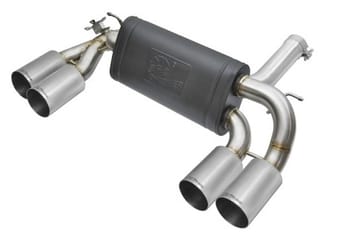 afe machforce xp 3in - 2 1/2in axle back 304ss exhaust w/ polished tips 16-17 bmw m2 (f87) 49-36333-p - image