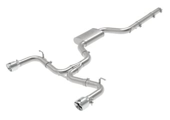 afe machforce xp 3in-2.5in ss exhaust cat-back 15-17 volkswagen gti (mkvii) l4-2.0l (t) - polished 49-36418-p - image