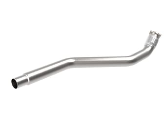 afe power mach force-xp 09-16 audi a4/a5 b8 // 13-16 allroad // 11-16 q5 l4-2.0l(t) 304 ss 3in. front resonator delete pipe 49-36428 - image