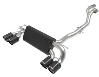 afe machforce xp 3in-2.5in 304ss exhaust cat-back 15-20 audi s3 l4-2.0l (t) - carbon tips 49-36442-c - image