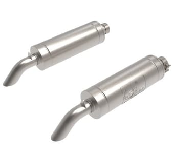 afe 02-08 mercedes-benz g500 l6-3.0l (tt) vulcan series 2.5in 304 ss cat-back exhaust system 49-36501 - image