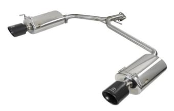 afe takeda 2.25-1.75in 304 ss axle-back exhaust w/ black tips 13-17 honda accord sport sedan i4-2.4l 49-36604-b - image