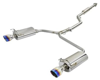 afe takeda 2.5-1.75in 304 ss cat-back exhaust system 13-17 honda accord lx / ex / ex-l l4-2.4l 49-36605-l - image