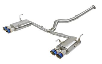 afe takeda 3in 304 ss cat-back exhaust system 15-18 subaru wrx/wrx sti h4-2.0/2.5l (t) 49-36801-l - image