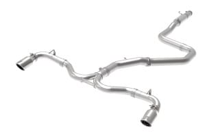 afe takeda 3-2.5in 304 ss cat-back exh sys w/polished tips 2018 hyundai elantra gt sport i4-1.6l (t) 49-37003-1p - image