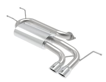 afe takeda 2-1/2in 304 ss axle-back exhaust w/ polished tip 16-19 mazda miata l4 2.0l 49-37004-p - image