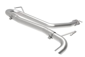 afe takeda 2-1/2in 304 ss axle-back exhaust (no muffler) 18-21 hyundai kona l4 1.6l (t) 49-37017nm - image