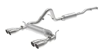 afe vulcan series 2.5in 304ss cat-back exhaust 07-18 jeep wrangler (jk) v6-3.6/3.8l w/ polished tips 49-38087-p - image