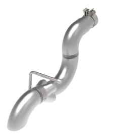 afe 20-21 jeep wrangler (jl) large bore-hd 3 in 304 stainless steel dpf-back hi-tuck exhaust system 49-38091 - image
