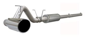 afe machforce xp exhausts cat-back ss-409 exh cb dodge diesel trucks 04.5-07 l6-5.9l (td) 49-42002 - image