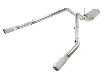 afe machforce xp exhausts cat-back ss-409 exh cb dodge ram 1500 5.7l hemi 09-13 polished 49-42013-p - image