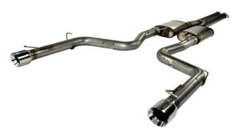 afe machforce xp exhausts cat-back ss-409 exh cb dodge charger 06-10 v8-5.7l 49-42024 - image