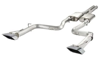 afe machforce xp exhausts cat-back ss-409 exh cb dodge challenger srt-8 08-12 v8-6.1/6.4l 49-42028 - image