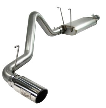 afe machforce xp cat-back exhaust 3in ss w/ polished tip 09-12 dodge ram 1500 v8 5.7l 49-42031-p - image