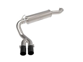 afe power rebel series 3.5in ss cat back exhaust w/black tips 19-22 ram v8-6.4l hemi 49-42082-b - image