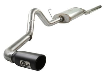 afe machforce xp cat-back ss-409 exhaust 04-08 ford f-150 v8 4.6/5.4l 49-43011-b - image