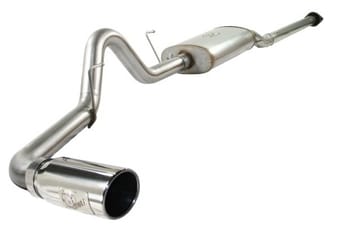 afe machforce xp exhausts cat-back ss-409 exhaust 09-10 ford f-150 v8 4.6/5.4l 49-43015 - image
