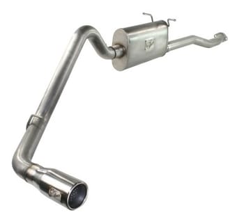 afe machforce xp exhaust cat-back ss-409 exh cb ford ranger 04-11 l4-2.3l dohc - 2.5 inch 49-43042-1 - image