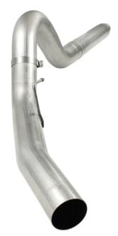 afe machforce xp 5in dpf-back stainless steel exh sys, no tip,ford diesel trucks 08-10 v8-6.4l 49-43054 - image