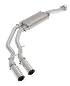 afe rebel 3in 409 ss cat-back exhaust 2021 ford f-150 v6 2.7l/3.5l (tt)/v8 5.0l w/ polished tips 49-43128-p - image