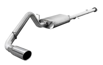 afe machforce xp exhausts cat-back ss-409 exh cb gm trucks 1500 07-08 v8 119.0-143.5 wb 49-44005 - image