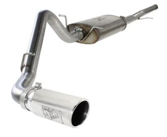 afe machforce xp exh cb,stainless steel gm silverado/sierra 1500 2014 v*-5.3/6.2l polished tip 49-44038-p - image