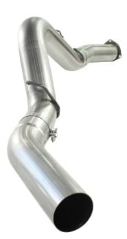 afe machforce xp exhaust 5in dpf-stainless, gm diesel trucks 07.5-10 v8-6.6l 9(td) lmm 49-44040 - image