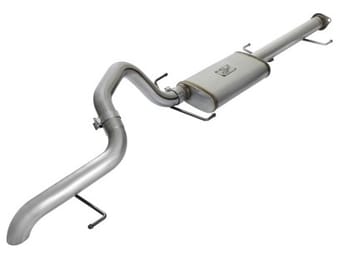 afe mach force-xp 3in ss cat-back hi-tuck rb exhaust system 07-14 toyota fj cruiser 49-46005-1 - image
