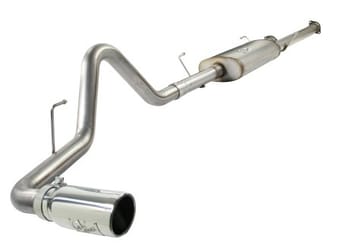 afe machforce xp exhausts cat-back ss-409 exh cb toyota tundra 10-11 v8-5.7l 145.7 wb (pol tip) 49-46008 - image
