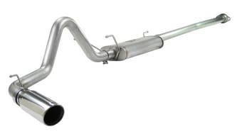 afe mach force xp 2.5in cat-back ss exhaust syst w/polished tip toyota tacoma 13-14 4.0l 49-46021-p - image