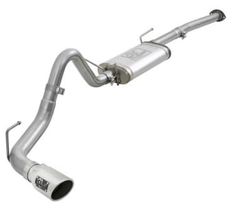 afe mach force-xp 2-1/2in 304 ss cat-back exhaust w/ polished tips 2016+ toyota tacoma 2.7l/3.5l 49-46042-p - image