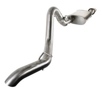 afe machforce xp exhausts cat-back ss-409 exh cb jeep wrangler tj 97-06 i6-4.0l ht 49-46210 - image