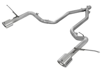 afe machforce xp 14+ jeep grand cherokee v6 3.0l (td) 2.5in dpf-back 409ss exhaust w/o resonators 49-46235 - image