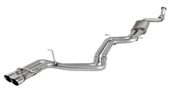 afe machforce xp exhaust cat-back ss-304 09-12 audi a4 (b8) l4 2.0l (t) 49-46403 - image