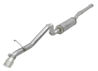 afe mach force-xp 2.5in 409ss hi-tuck cat-back exhaust w/polished tip 07+ jeep wrangler jk 3.6l/3.8l 49-48057-p - image