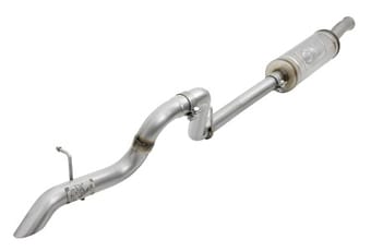 afe mach force-xp 2.5in 409 ss catback high-tuck exhaust 18-21 jeep wrangler (jl) 3.6l 4-door 49-48065-1 - image