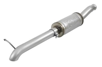 afe rock duster 3in 409 ss cat-back turn-down exhaust 2018+ jeep wrangler (jl) v6 3.6l 49-48068 - image