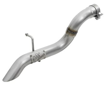 afe mach force-xp axle-back exhaust system w/notip 18-20 jeep wrangler l4-2.0t / v6-3.6l 49-48070-1 - image