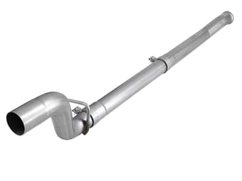afe mach force-xp 2-1/2in 409 stainless steel mid-pipe w/resonator delete 18+ jeep wrangler jl 3.6l 49-48077 - image