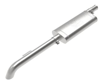 afe rock basher exhaust cat-back 3in ss-409 2020 jeep gladiator (jt) v6-3.6l 49-48082 - image
